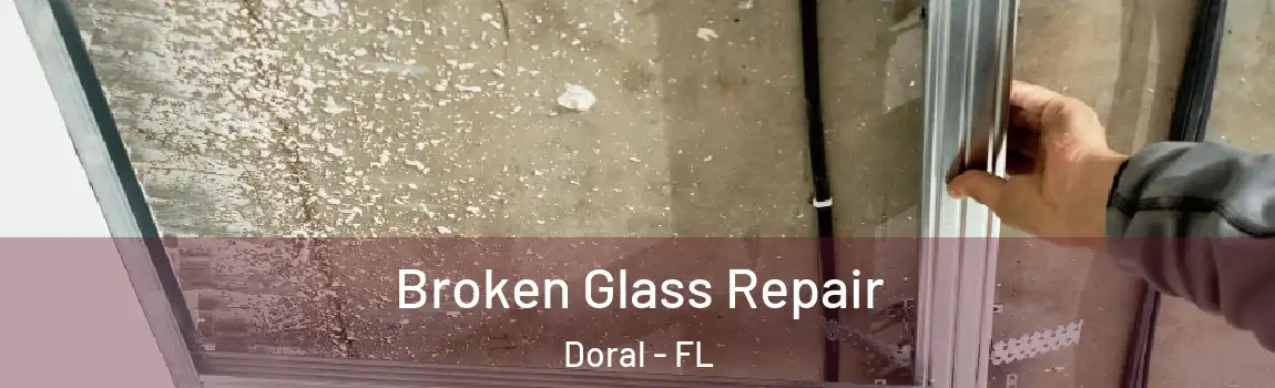 Broken Glass Repair Doral - FL