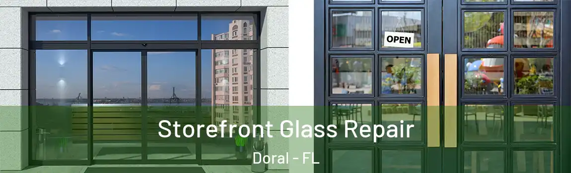 Storefront Glass Repair Doral - FL