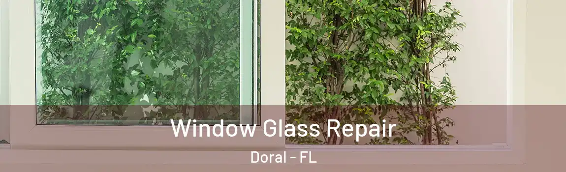 Window Glass Repair Doral - FL
